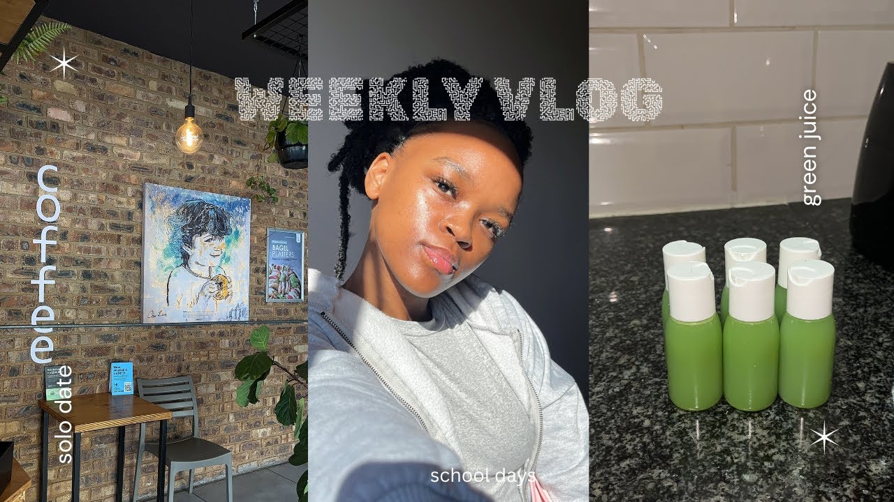 #unidiaries : a week in my life, cooking, errands, school, green juice, solo date