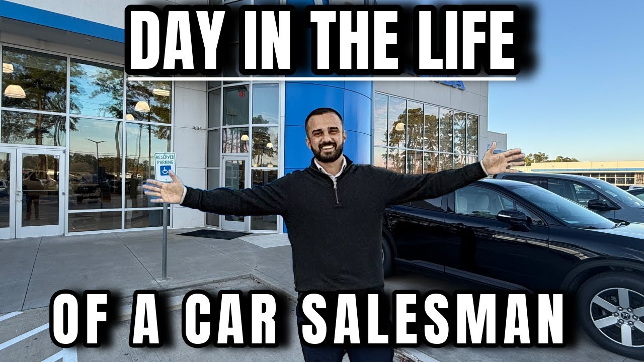 Day in the life as a car salesman (a real day)