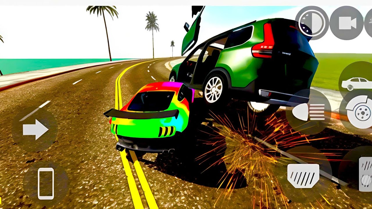 RACER Crashed 😱💥💥🔥👿