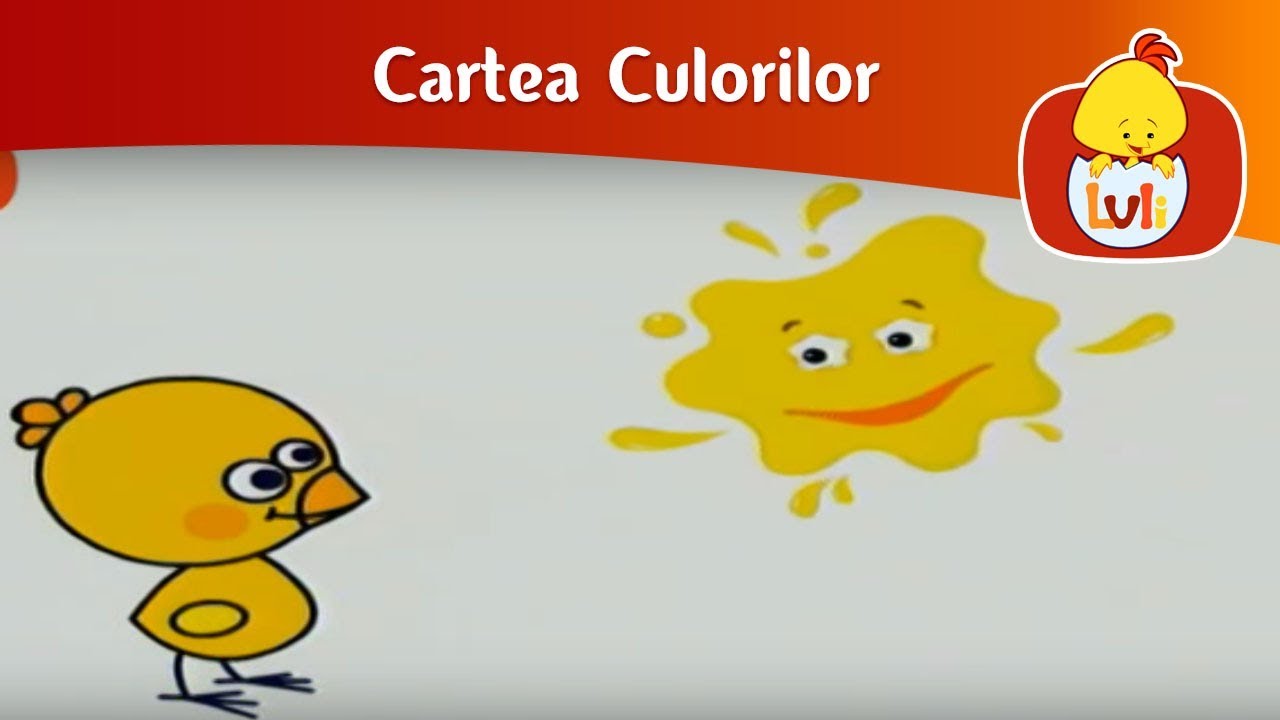 Cartea Culorilor - Maro, galben, gri, pentru copii - Luli TV