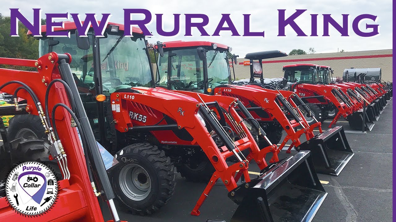 #83: RK tractors, implements, UTVs, boxblade, equipment, windmill. Rural King store #RKtractor