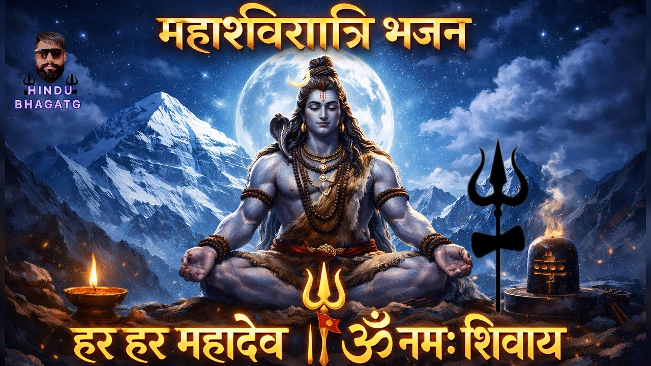 महाशिवरात्रि स्पेशल भजन हर हर महादेव | ॐ नमः शिवाय #hindubhagat #mahashivratri2026 #viralbhajan