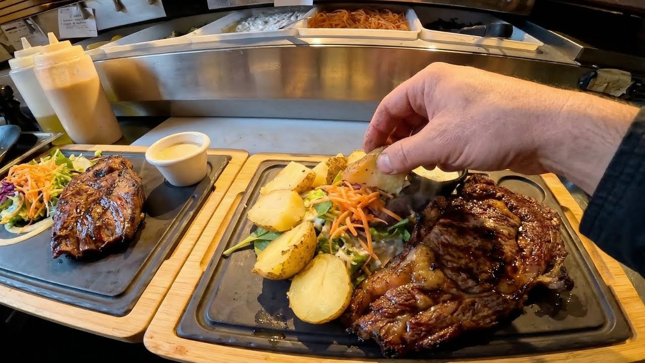 DARK FIRE Grill POV — Raw Meat to Sizzle ASMR at Extreme Heat | LIVE