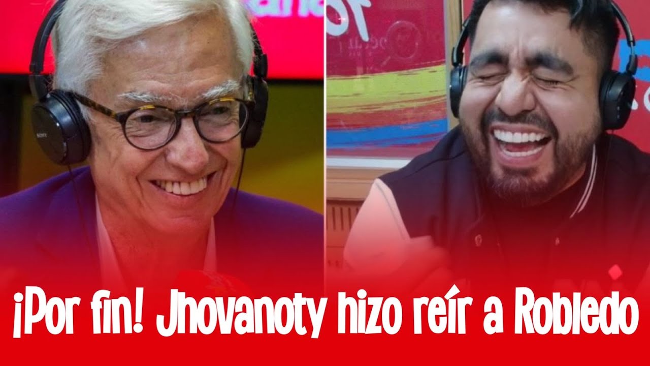 Este fue el chiste con el que Jhovanoty hizo reír a Jorge Robledo en Tropicana