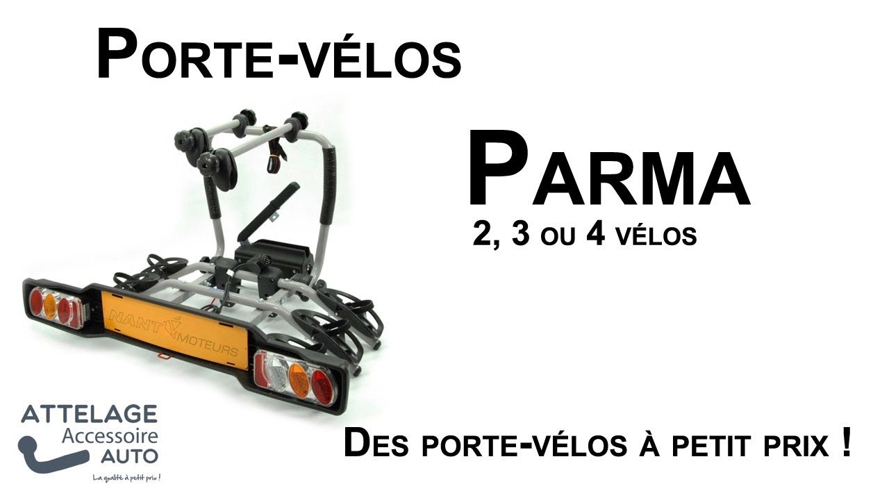 Porte-v&eacute;los sur attelage Parma