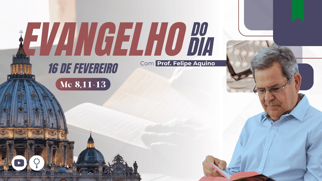 Evangelho do dia (Mc 8,11-13) | 16/02/26