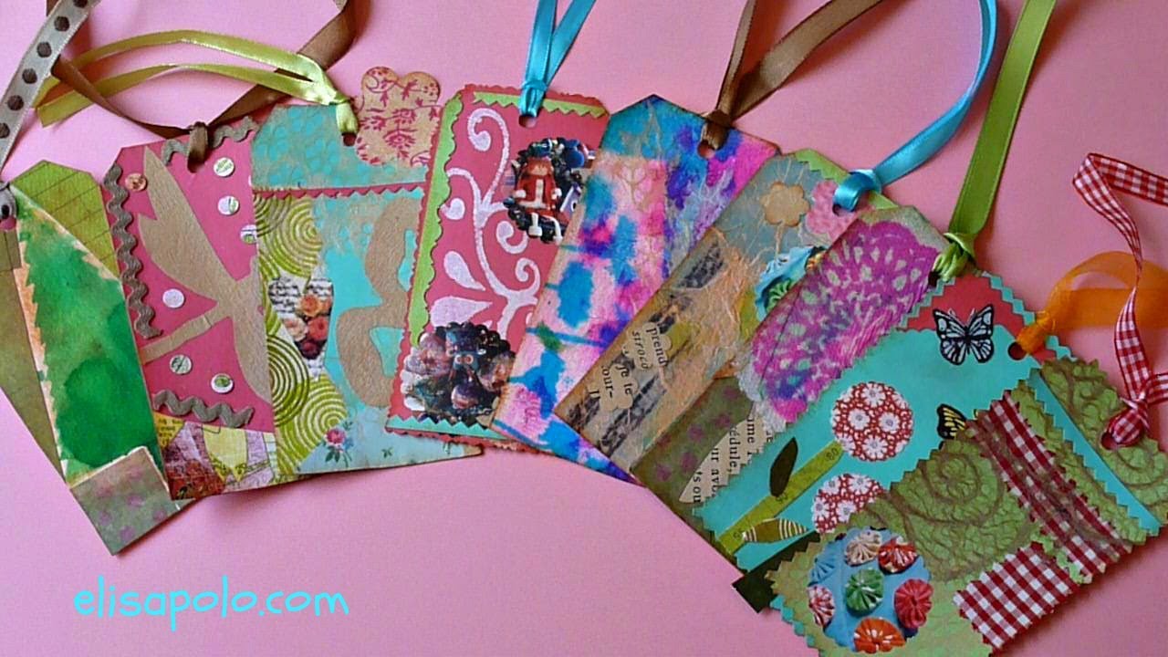 DIY, Etiquetas para Regalo, Gift Tags, Scrap Tags