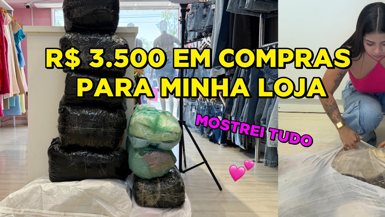 ABRINDO MERCADORIA | Loja de roupa de bairro 