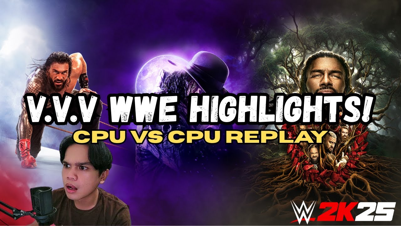[WWE] Межгендерный командный матч! WWE 2K25 CPU против CPU