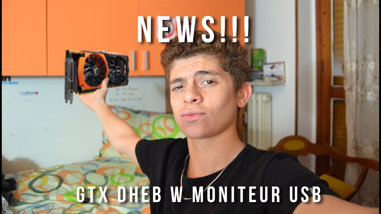 Hardware TN - GTX dheb w moniteur USB FHD :o