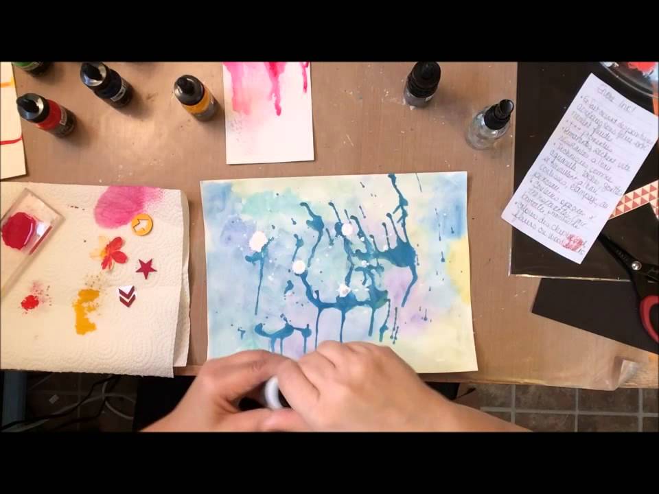 Les encres Liquitex Ink!