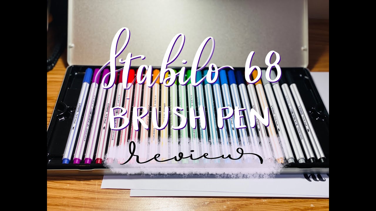 Stabilo 68 Brush Pen REVIEW!