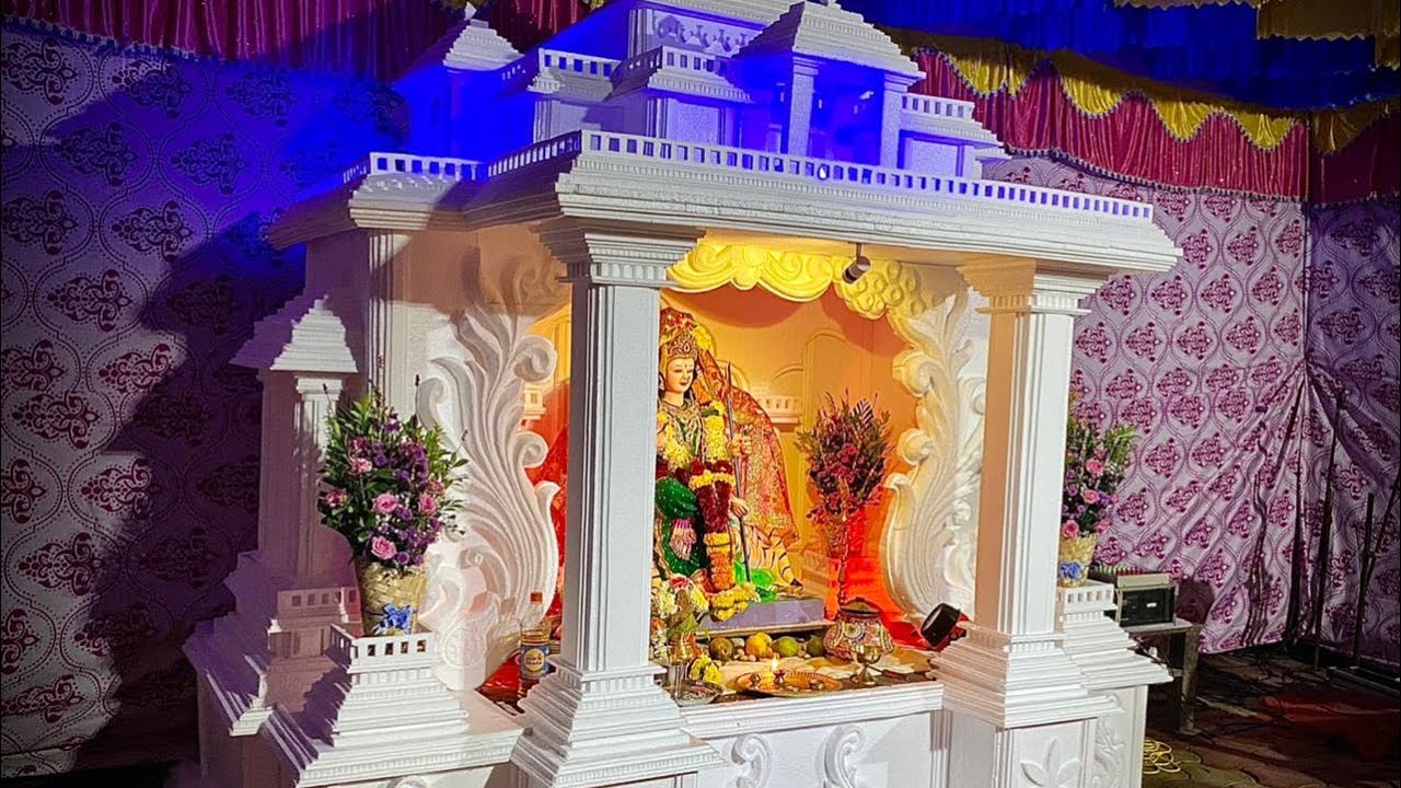 Navratri Makhar Decoration | Durge Maate ki Jay 🙏🏻🚩