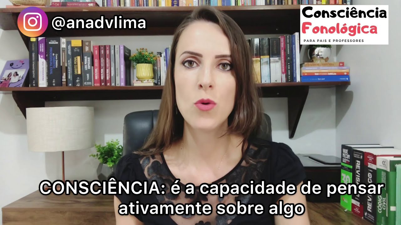 O que é CONSCIÊNCIA FONOLÓGICA?