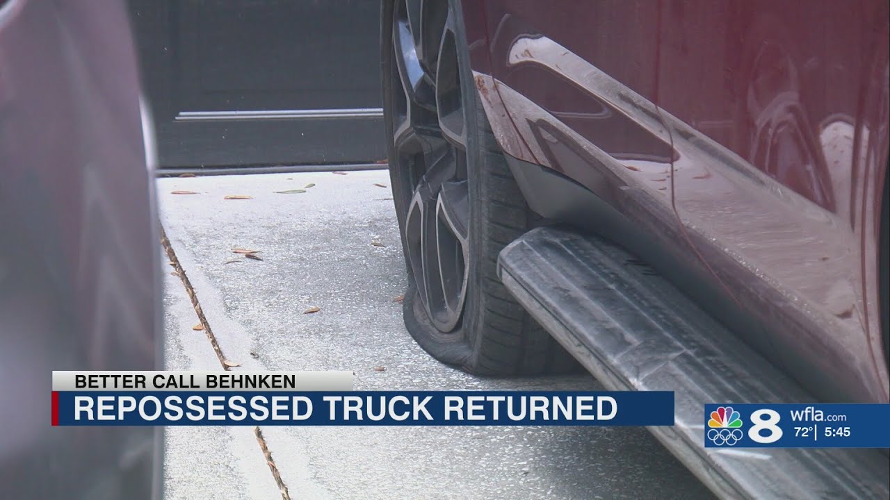 Riverview man gets back truck mysteriously repossessed, but 