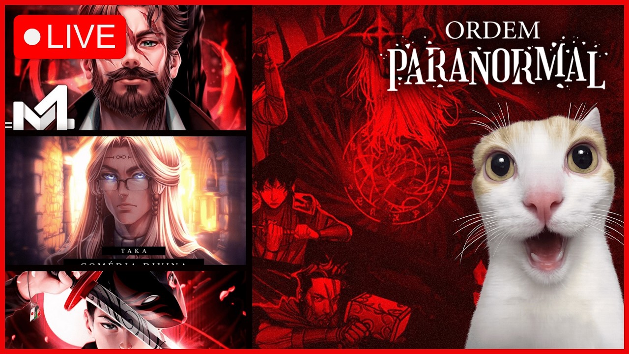 Especial Live *React* de músicas geeks de Ordem Paranormal | Live 031