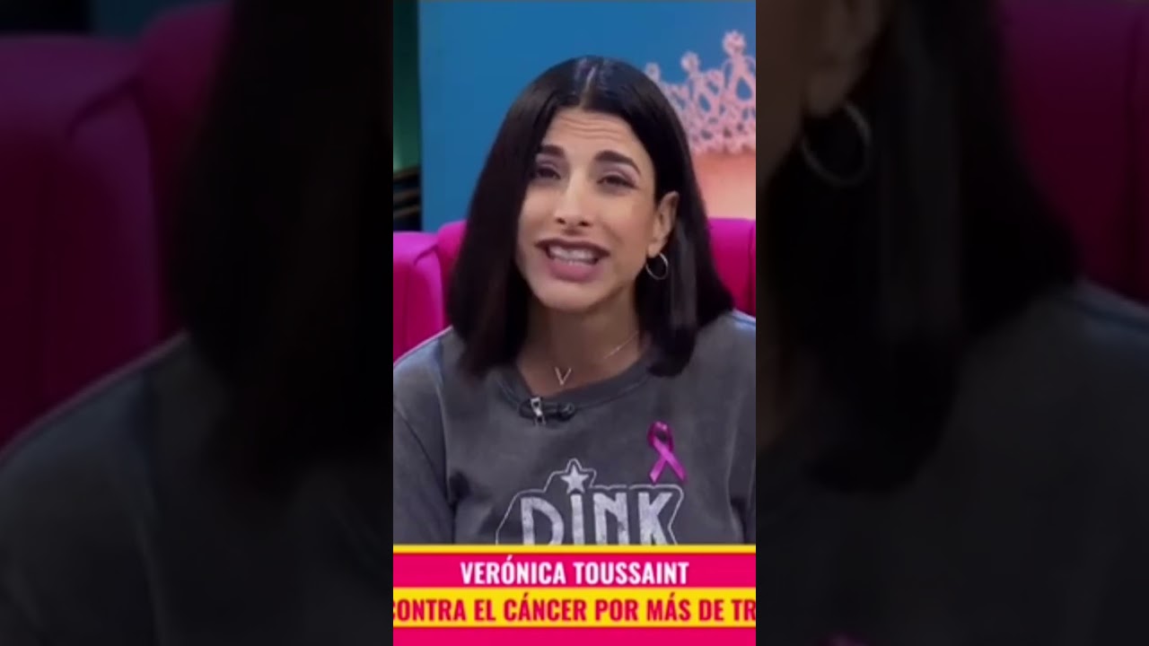 as&iacute; anunci&oacute; #ver&oacute;nicatoussaint que ten&iacute;a #cancerdemama en un programa #noticias #famososmexico