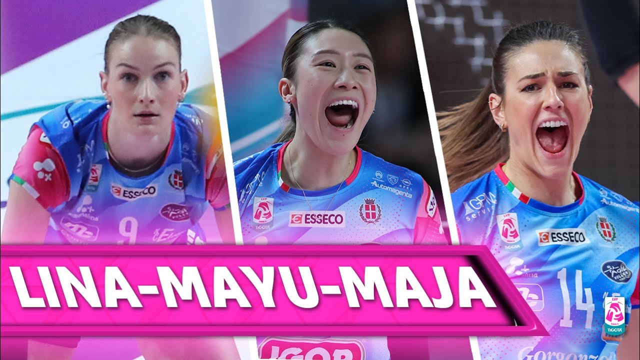 ALSMEIER, ISHIKAWA, ALEKSIC, all points in Novara - Chieri Game-3 Quarter Finals | LVF 24/25