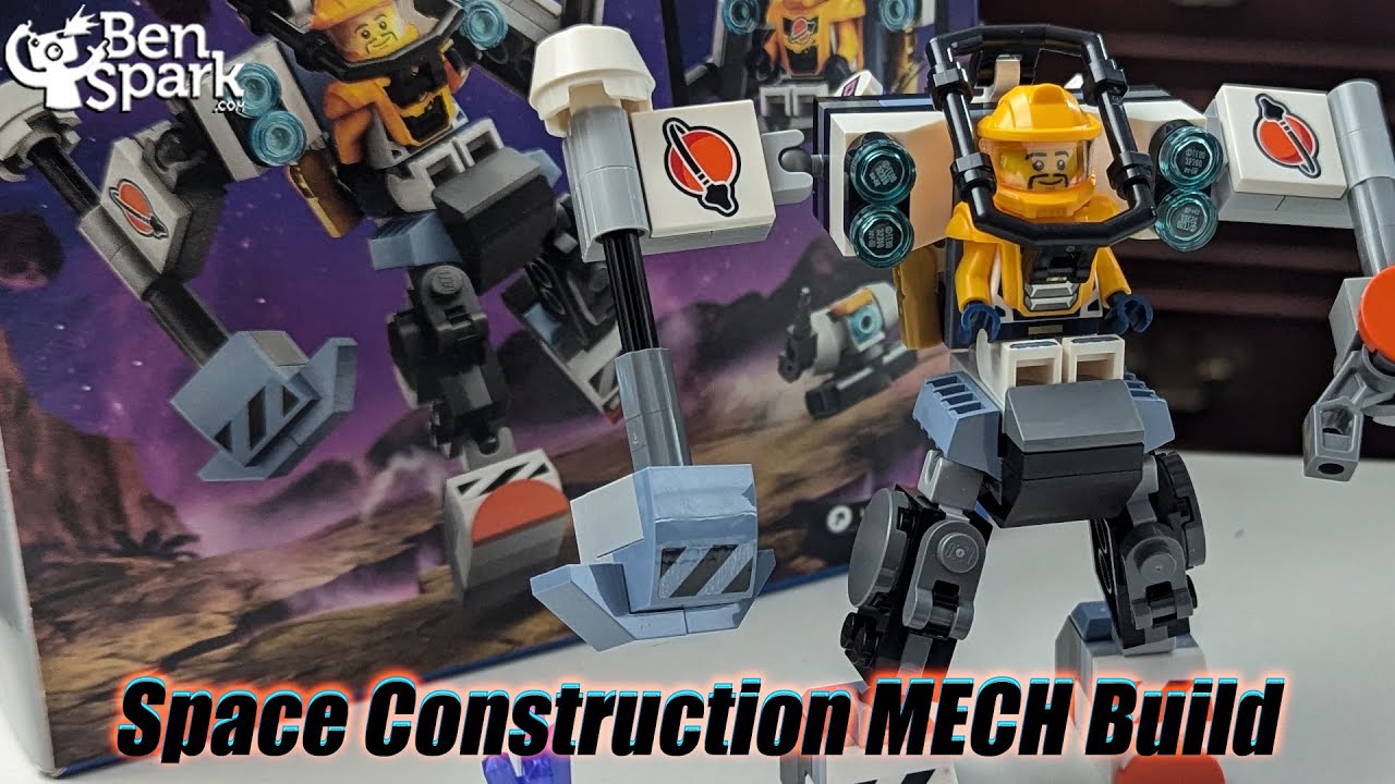 Build LEGO With Me - Set 60428 - Space Construction Mech