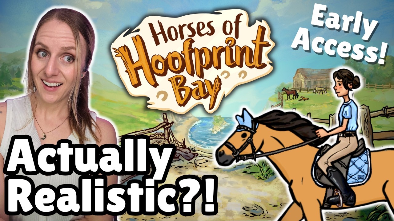 I Played Horses of Hoofprint Bay… and It's SHOCKINGLY Realistic! | First Impressions