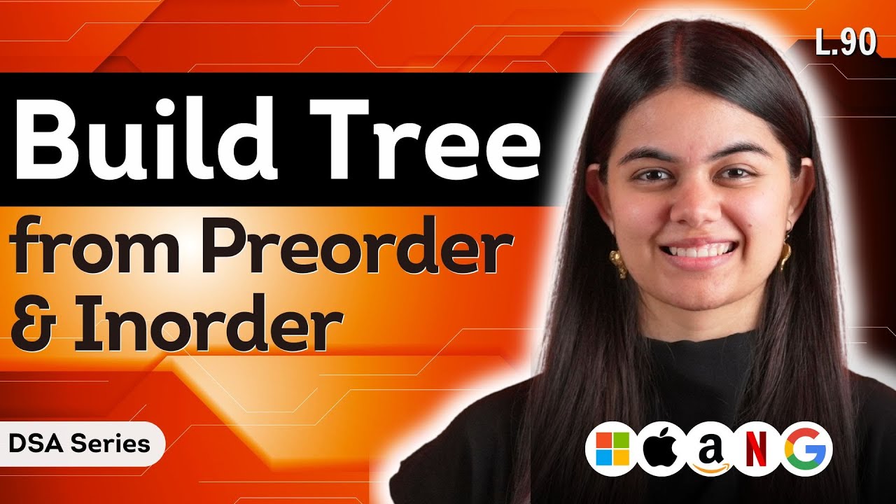 Build Tree from Preorder & Inorder | DSA Series : L.90