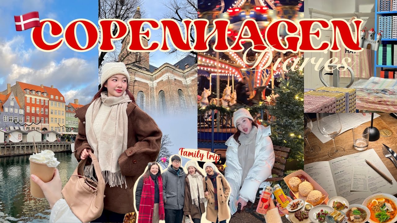 (SUB) Copenhagen Diaries🇩🇰ปล่อยจอยโนแพลนที่เมืองน่าอยู่ติดอันดับโลก🧜🏻‍♀️ X'mas Market🎄Winter Castle🏰