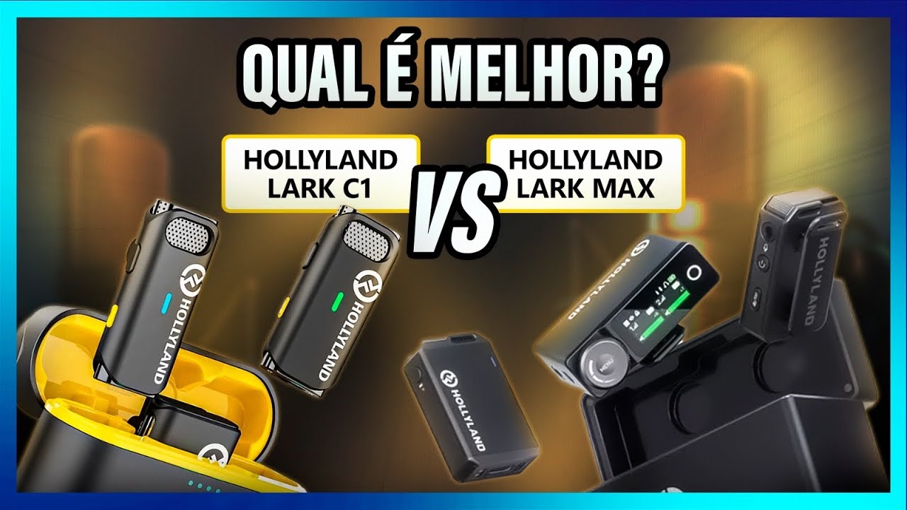 Hollyland “Lark C1 vs Lark Max”, QUAL É MELHOR?