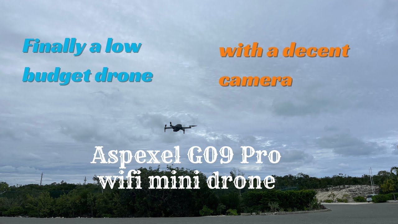 Aspexel GO9 Pro is an entry level budget Wi-Fi drone with a decent camera