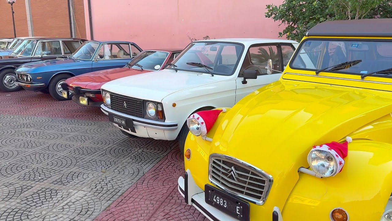 AUTO D' EPOCA A MONSERRATO , DOMENICA 28 DICEMBRE 2025