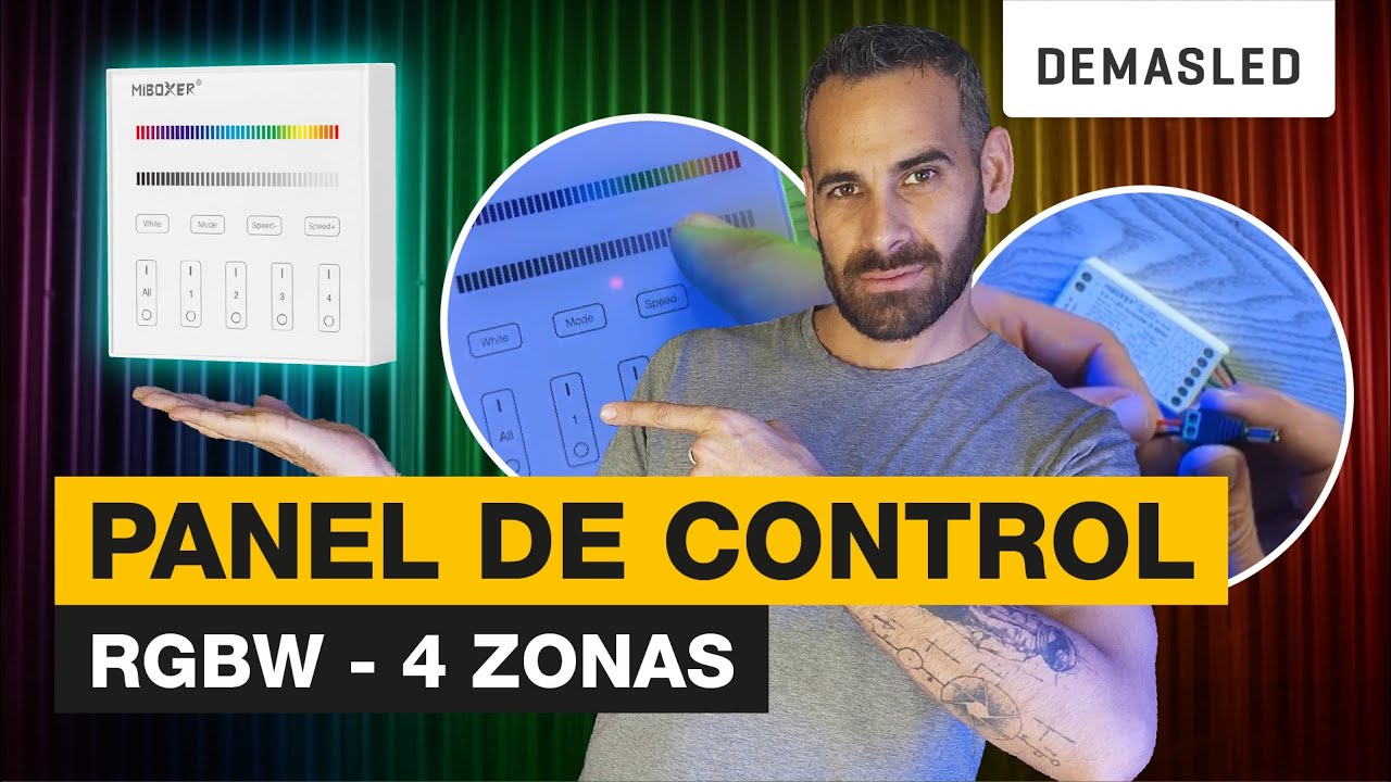 &iexcl;Controla tus Luces como un Profesional con Este Panel de Control!