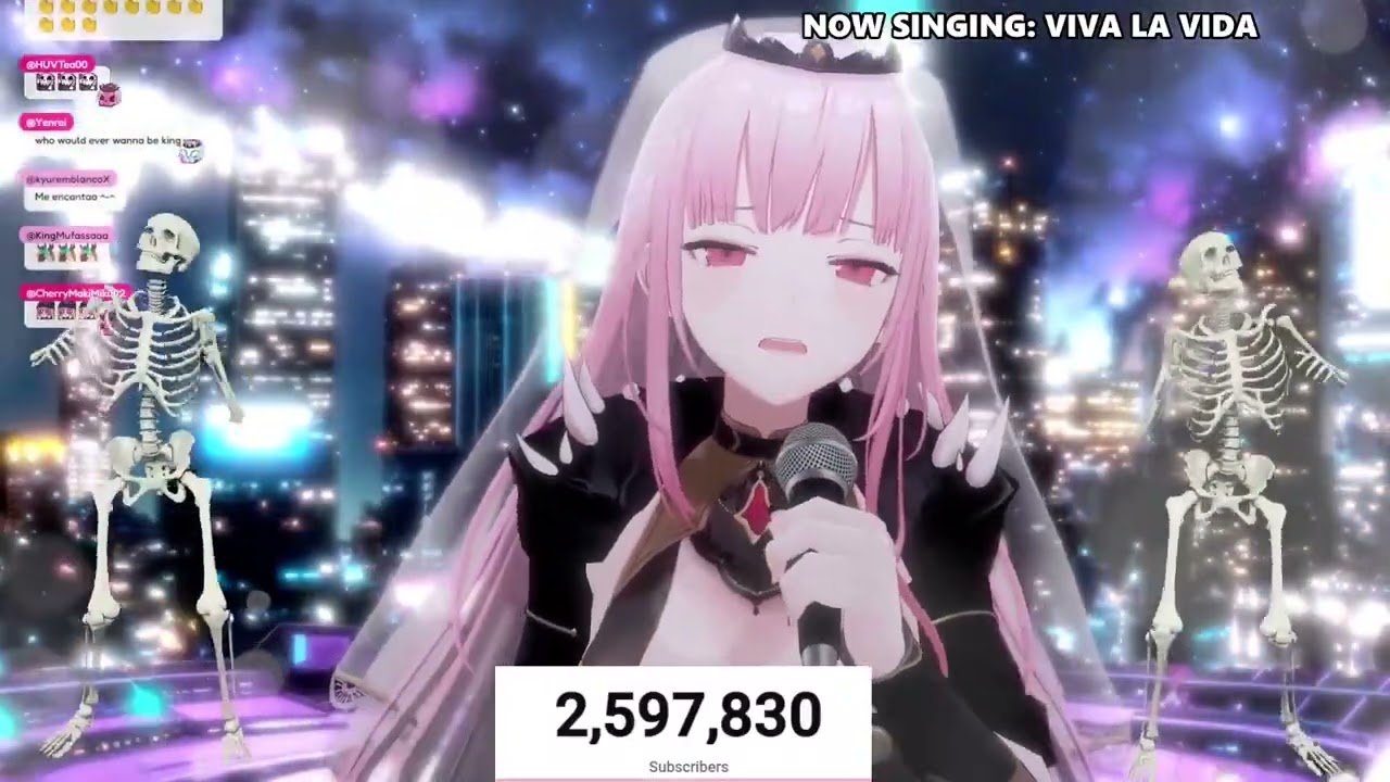 Calli Sings Viva la Vida - Coldplay 【Calli's 2.6 Mil UNARCHIVED KARAOKE】
