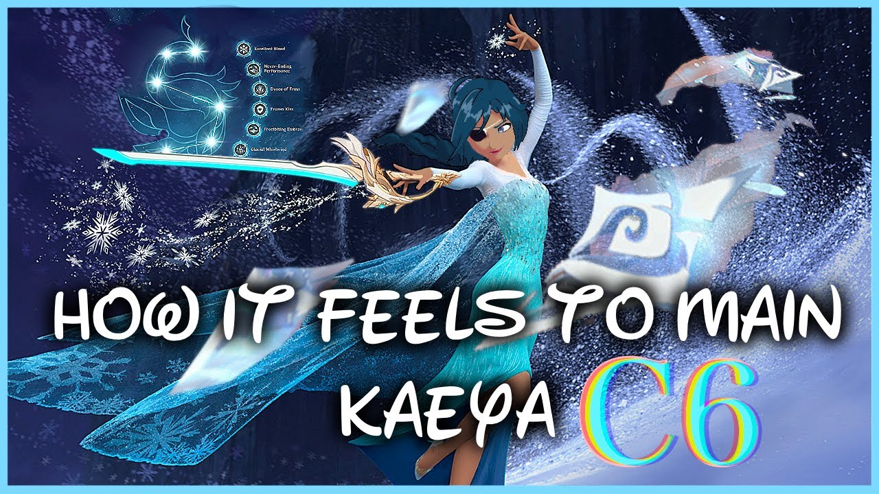 How It Feels To Main Kaeya C6 [FROZEN] | Genshin Impact