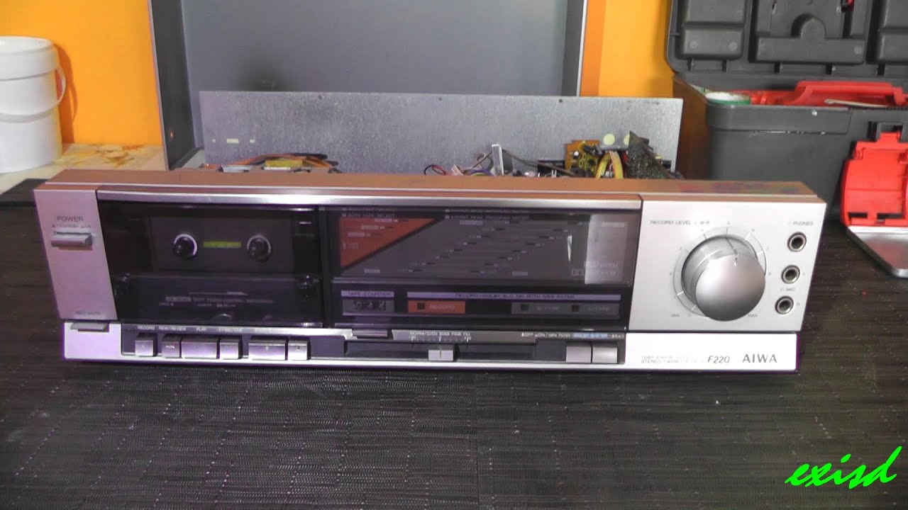 Aiwa F220 cassette deck repair jav&iacute;t&aacute;s