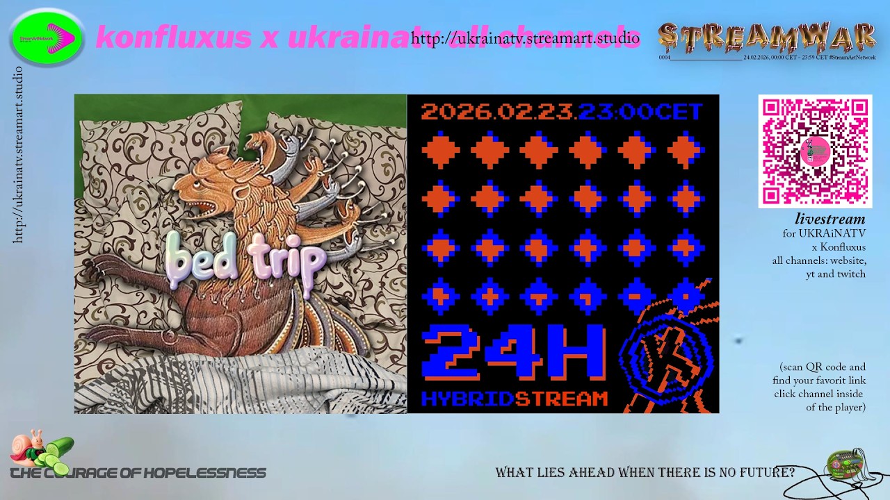 STREAM ART NETWORK - UKRAiNATV #EFIR153 streamwar p.1 (24.02.2026)