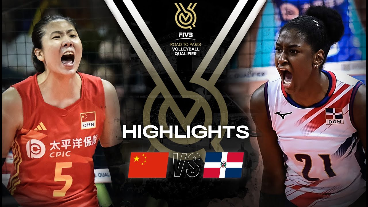 🇨🇳 CHN vs. 🇩🇴 DOM - Highlights | Women's OQT 2023