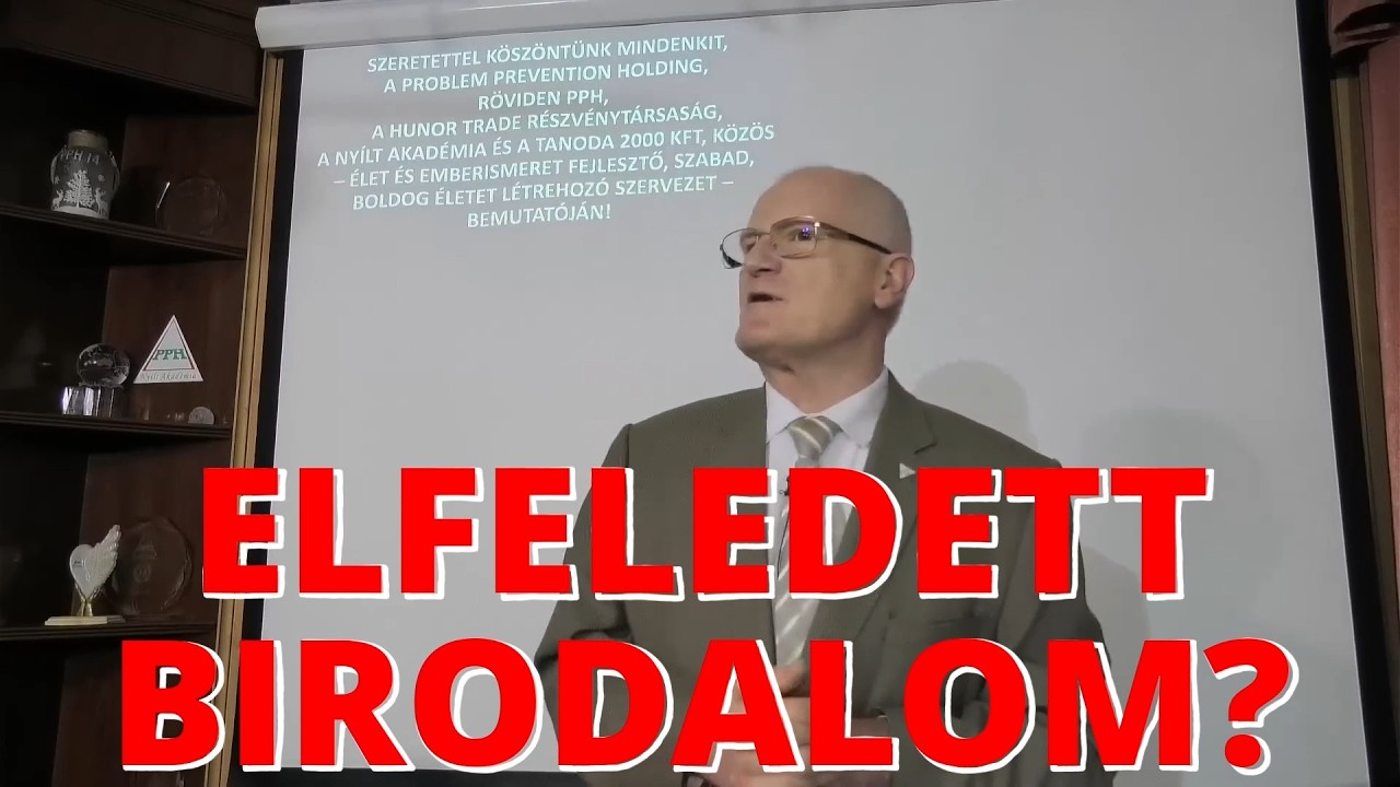 ELFELEDETT BIRODALOM? - Szedlacsik Miklós mester-coach