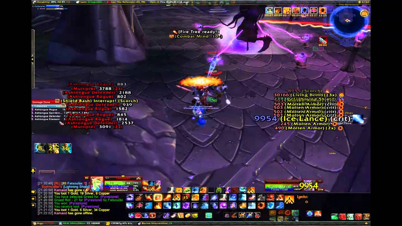 Mage solo Akama in Black Temple