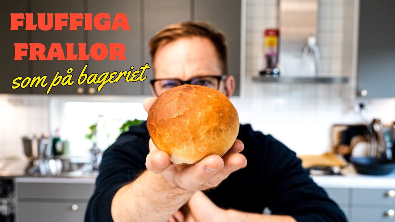 FLUFFIGA, FRASIGA FRALLOR | Bagarens recept | Lätt göra hemma