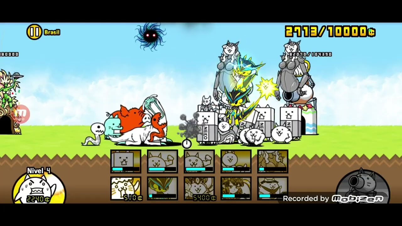 Llendo a la luna en el cap. 3 hacia el futuro | the Battle cat  |