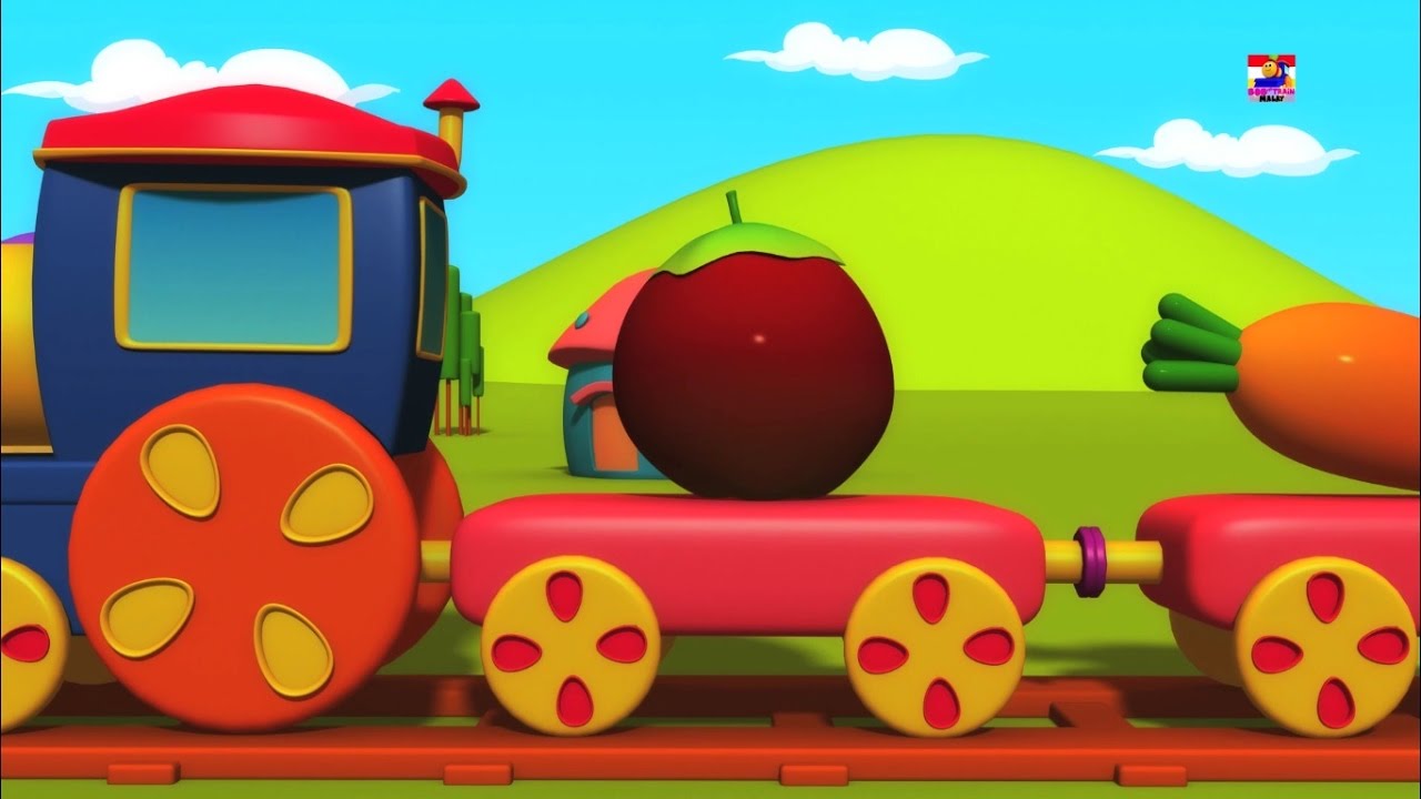 Bob, The Train | Bob kereta api | Bob kereta api sayur-sayuran | Bob Vegetables Train for Kids