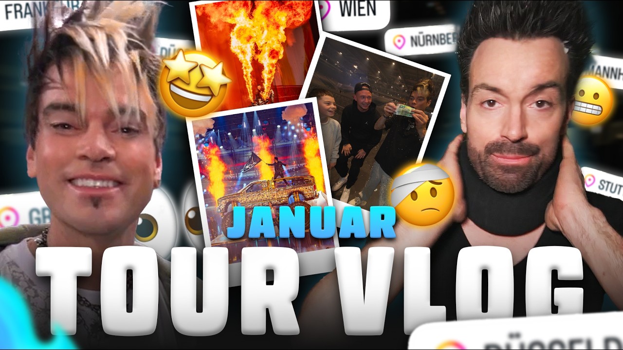 Zwischen Klinik & Weltrekord: Unser härtester Tour-Monat! 💎 | DIAMONDS Tourvlog #1 - Januar 2026