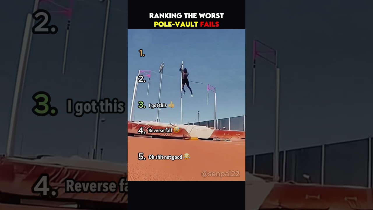 Ranking The Worst Pole Vault Fails!