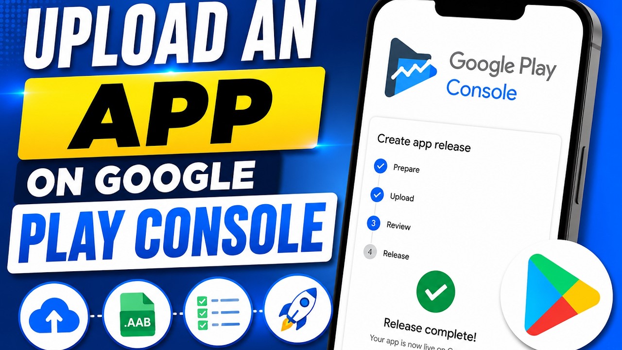 Как загрузить приложение в Google Play Console | Пошаговое руководство для начинающих