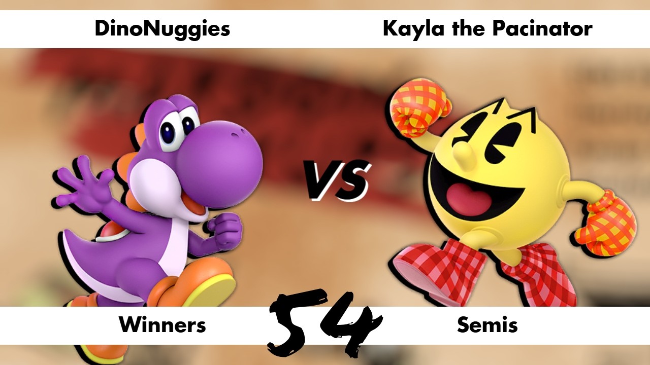 Maroon Mixups #54 - DinoNuggies (Yoshi) Vs. Kayla the Pacinator (Pac-man) - Winners Semis