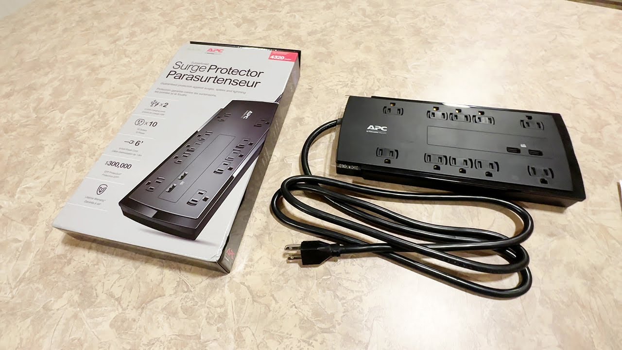 APC Surge Protector P10U2 SurgeArrest Review