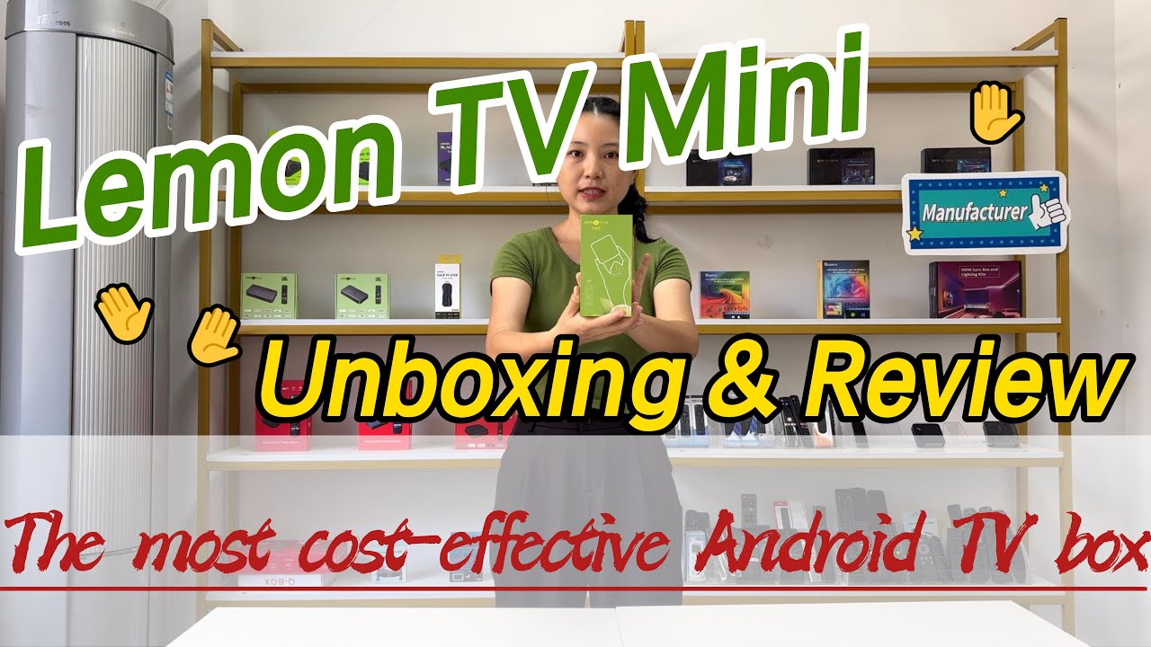 Lemon TV Mini Unboxing & Review | The most cost-effective Android TV box