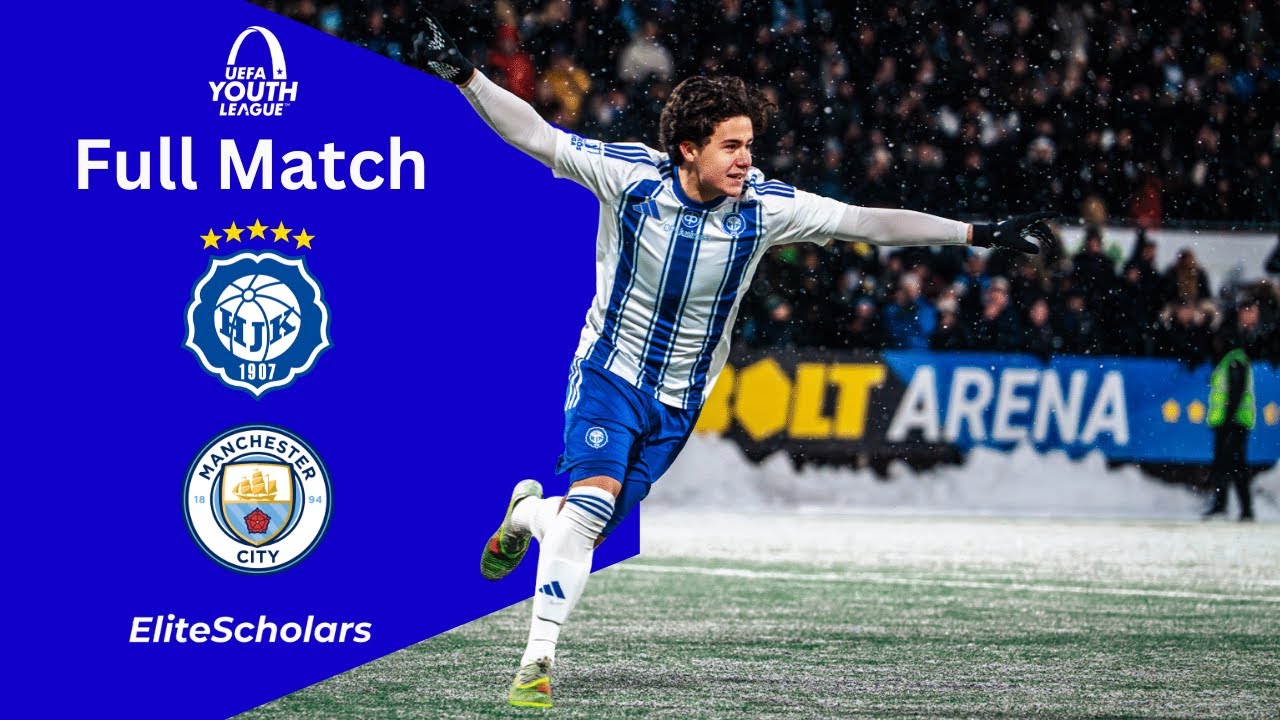 Full Match HJK U19 vs Man City U19 | UEFA Youth League Round of 32 | 04/02/26