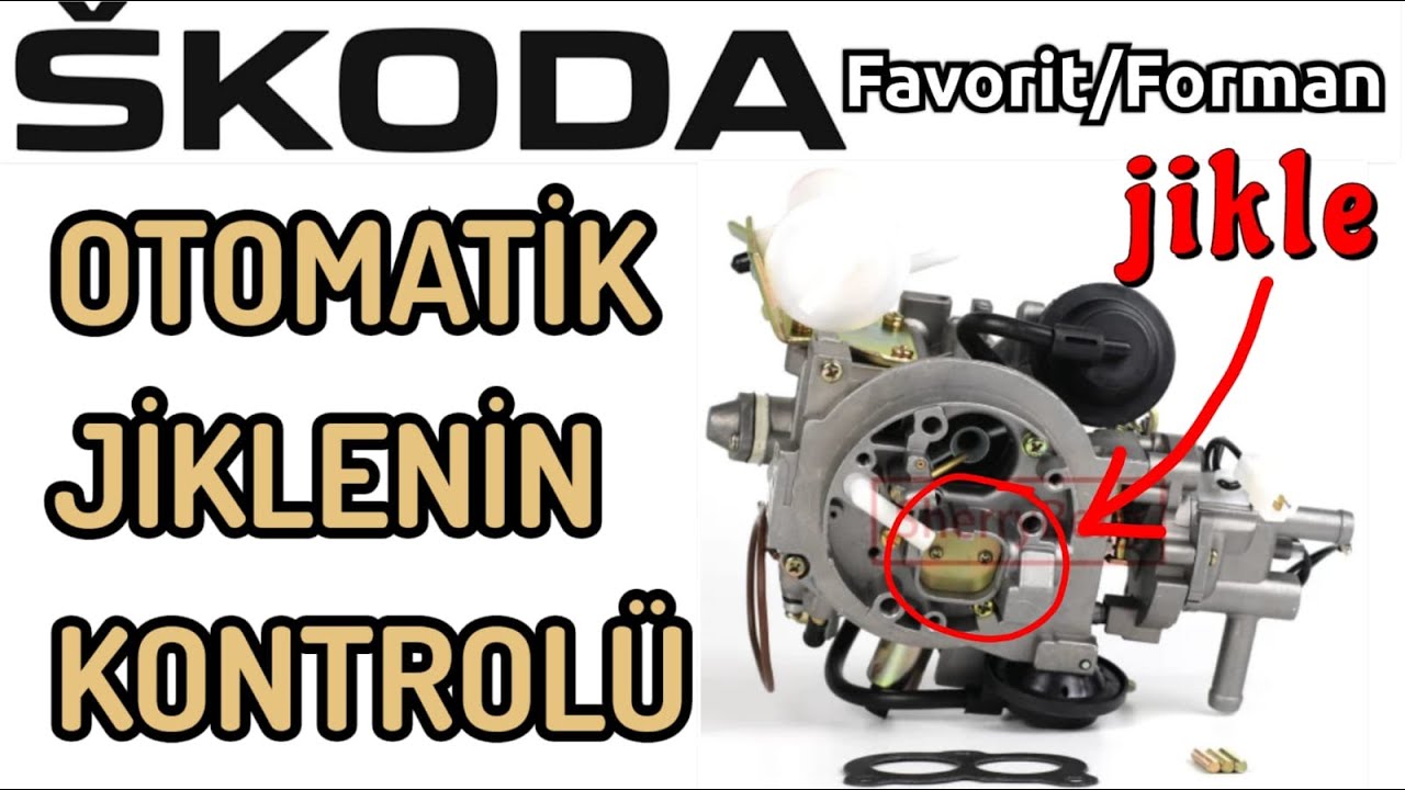 ARABA SOĞUK HAVALARDA ZOR ÇALIŞIYOR SORUN JİKLEDE OLABİLİR Mİ? - SKODA FORMAN FAVORİT JİKLE KONTROLÜ
