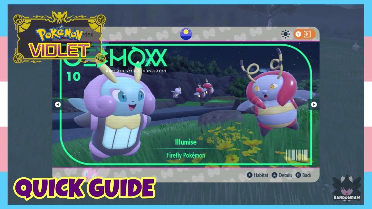 Where To Catch Illumise In Pokemon Scarlet & Violet *The Teal Mask* | Location Quick Guide