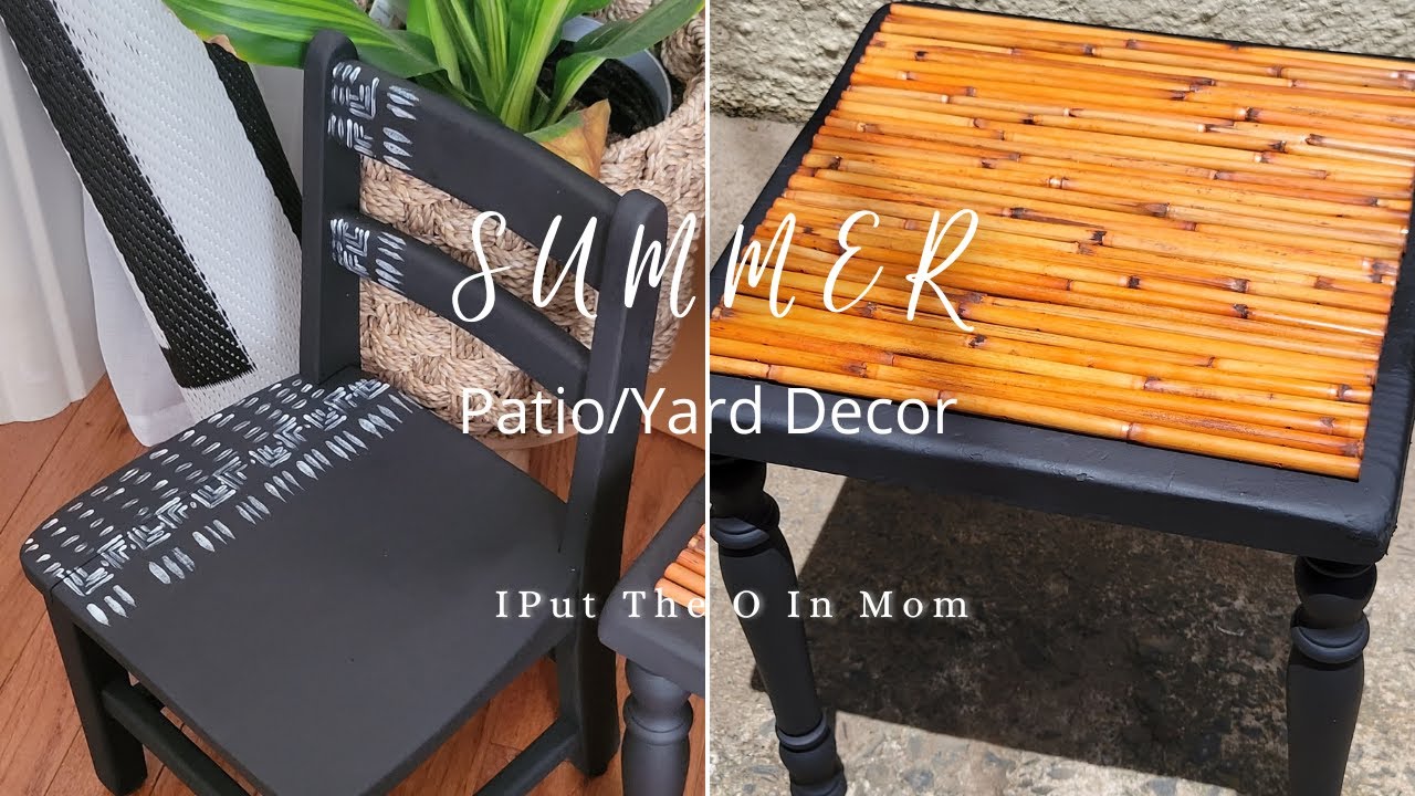 SUMMER PORCH AND PATIO MAKEOVER | PATIO DECOR | AFRO BOHO